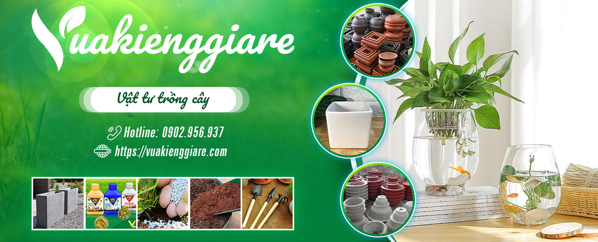 banner vật tư trồng cây