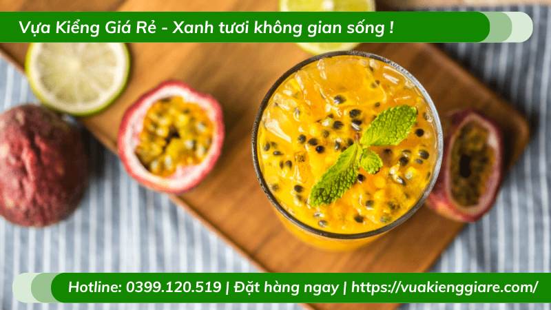 Cây chanh leo quả tím